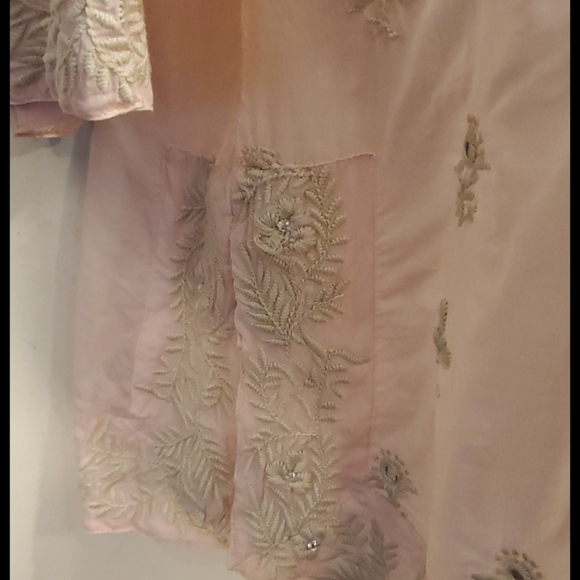 Lula Soul Medium Pink Boho Tunic/Cover Up - Picture 3 of 6